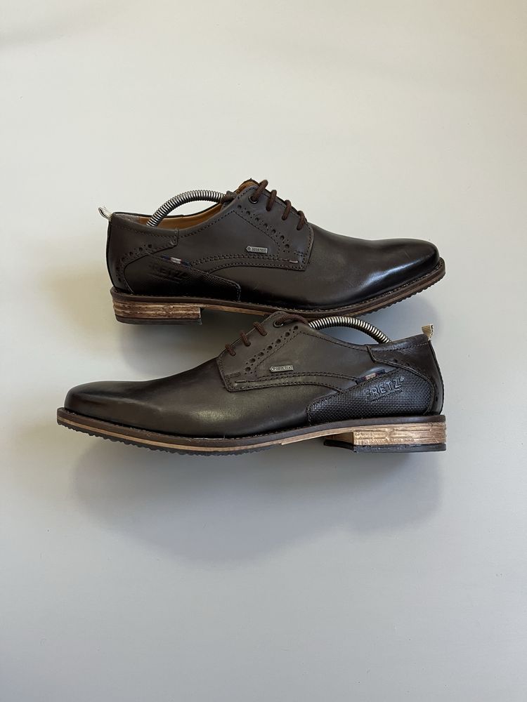 Туфли fretz men gtx gore-tex santoni zegna 42(27cm) ecco