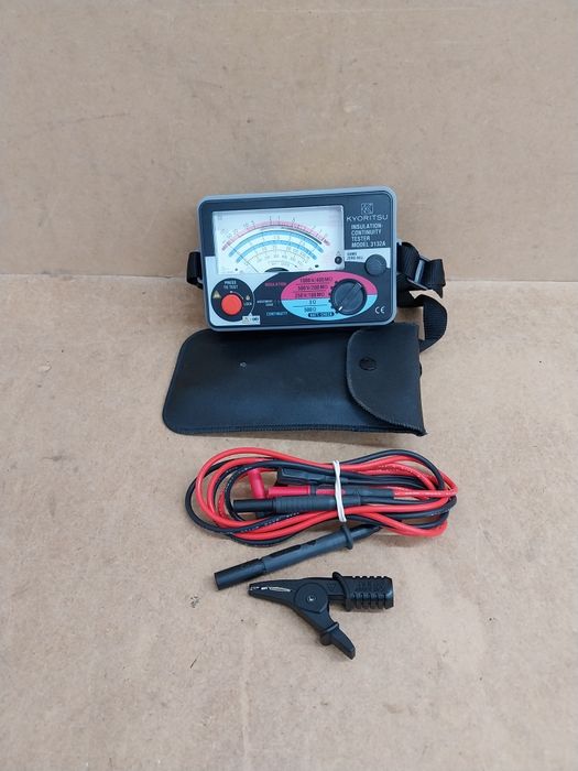 Kyoritsu 3132A Analogowy Miernik Rezystancji Izolacji i Ciągłości