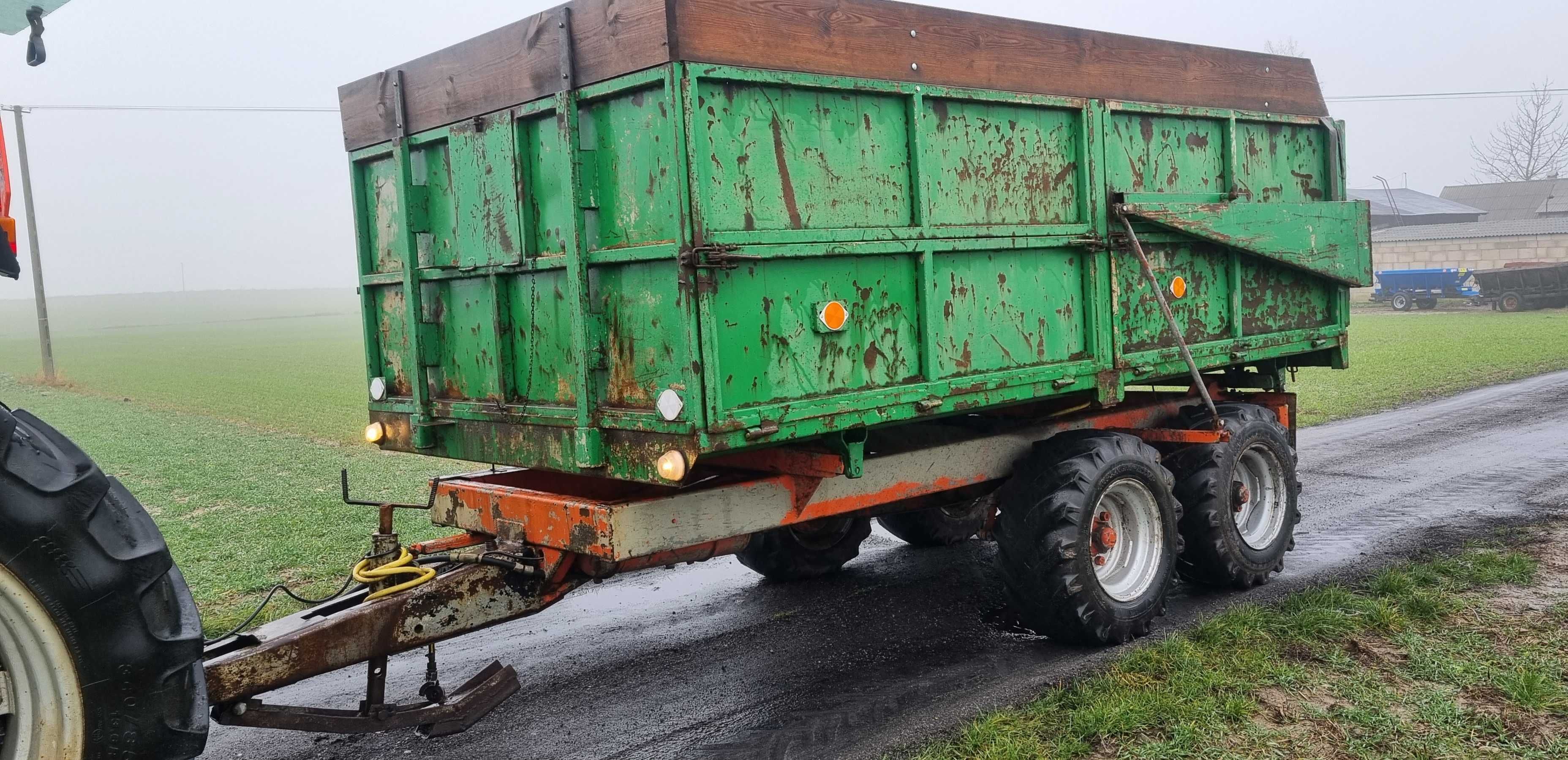 Przyczepa wywrotka tandem 8 ton Skorupa Agromet Warfama