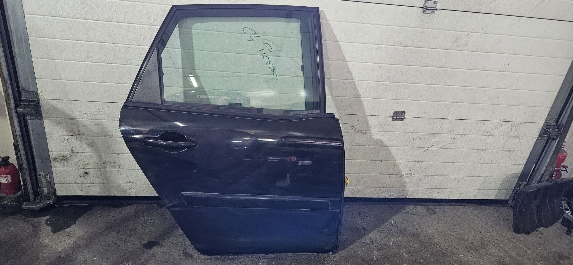 C4 Picasso Drzwi Tył czarne