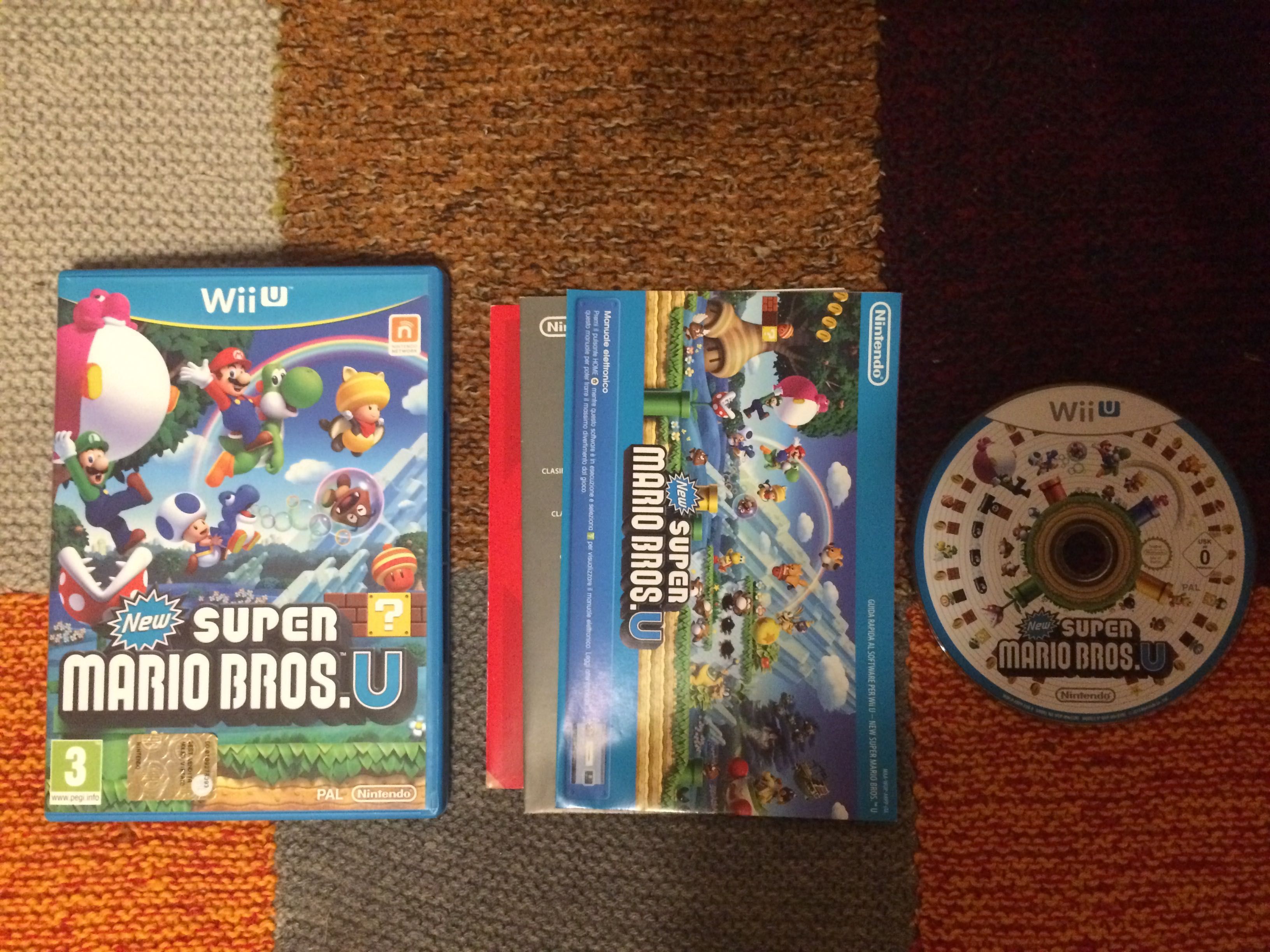 Игра на Nintendo Wii U "New Super Mario Bros. U" (PAL)