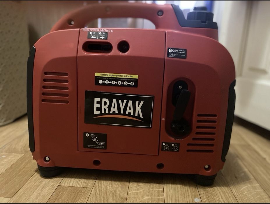 Інверторний бензиновий генератор ERAYAK 1000P
