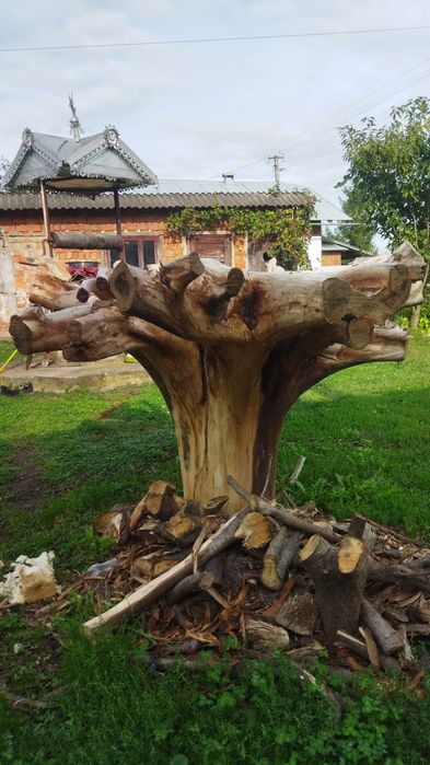 Стіл дерев'яний  з кореня