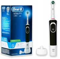 szczoteczka elektryczna oral-b vitality 100 czarna kompletna