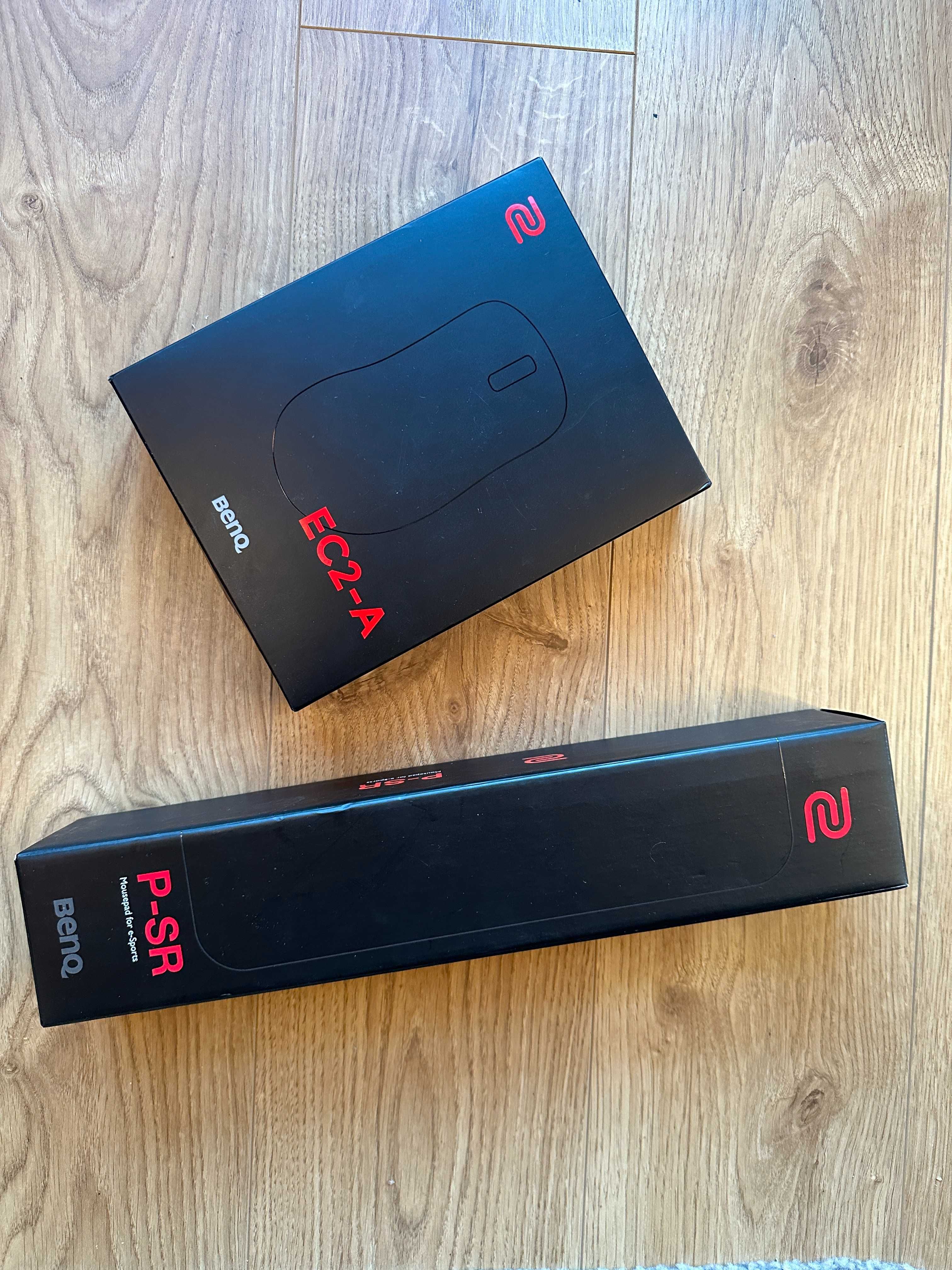 Mysz gamingowa ZOWIE EC2-A + podkładka ZOWIE P-SR. 50% TANIEJ!