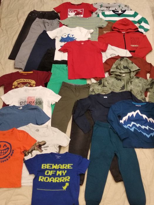 NoMega paka ubrań dla chłopca 128