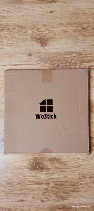 Panele ścienne 3D białe płytka PCV WoStick samoprzylepne