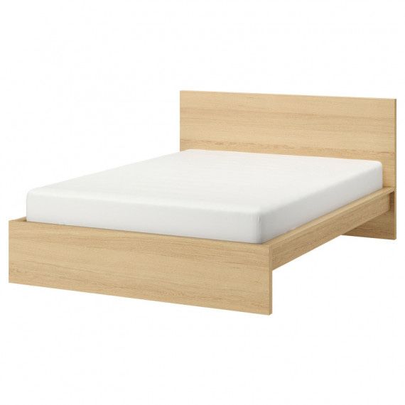 Cama Malm 160x200 com 4 gavetões e colchão
