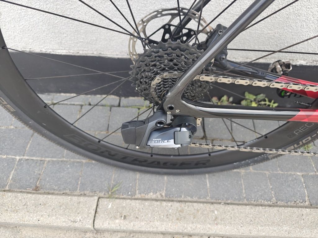 Zamiana Trek Boone 7 rama 54 cm Sram Force AXS koła karbon zamiana