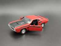 Skala ok.1:34-39 Dodge Challenger T/A 1970 model