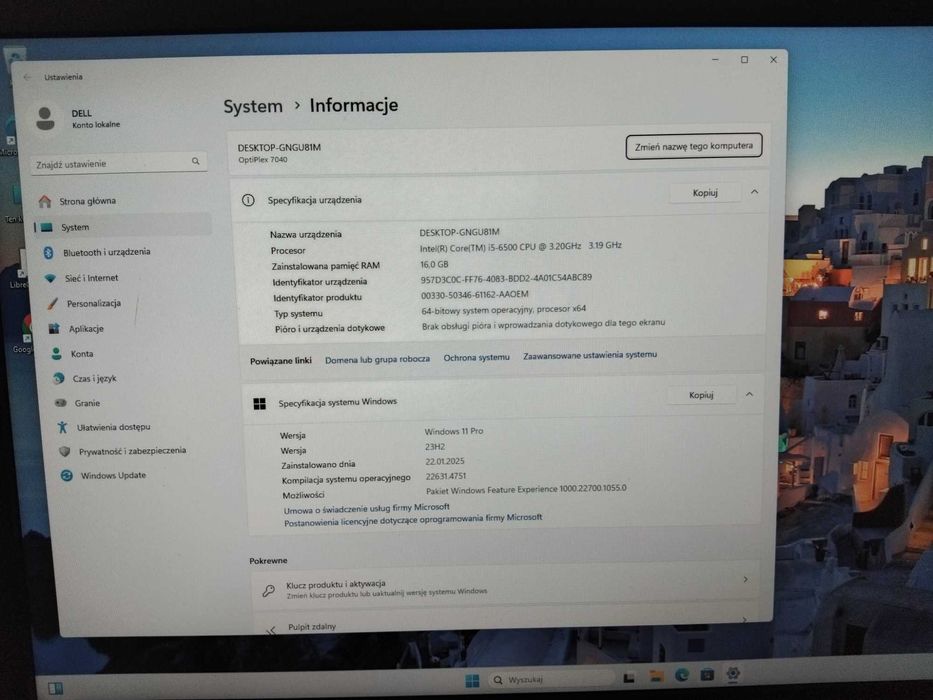 Komputer dla gracza i5-6500/16gb/GTX1050Ti 4gb/ssd 256gb/win11/CS-GO