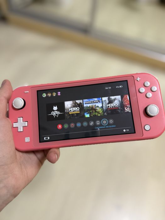 Nintendo switch lite 32+128gb безкоштовні ігри