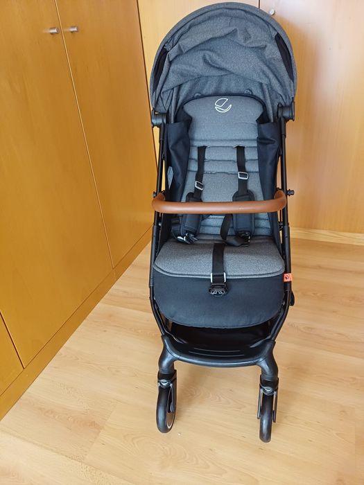 Carrinho bebe Jane Rocket 2 Cold Black