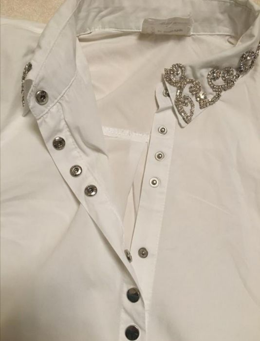 Брендова подовжена сорочка блузка