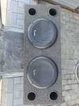 Subwoofer samochodowy 2 głośniki + wzmacniacz
