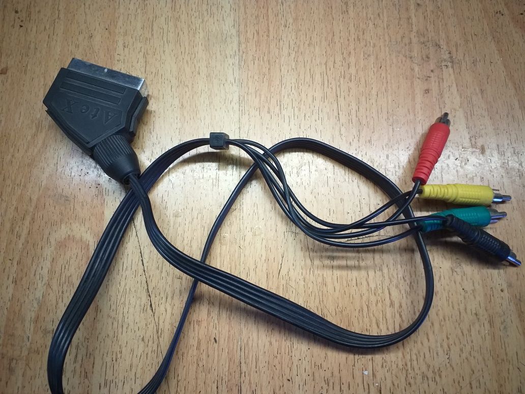 Кабель Scart RCA 4.