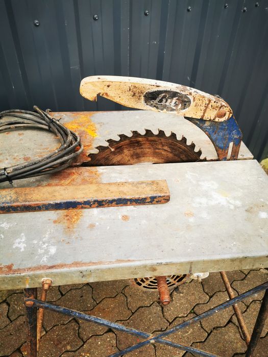 Piła stołowa LUTZ elektryczna krajzega do drewna z Niemiec