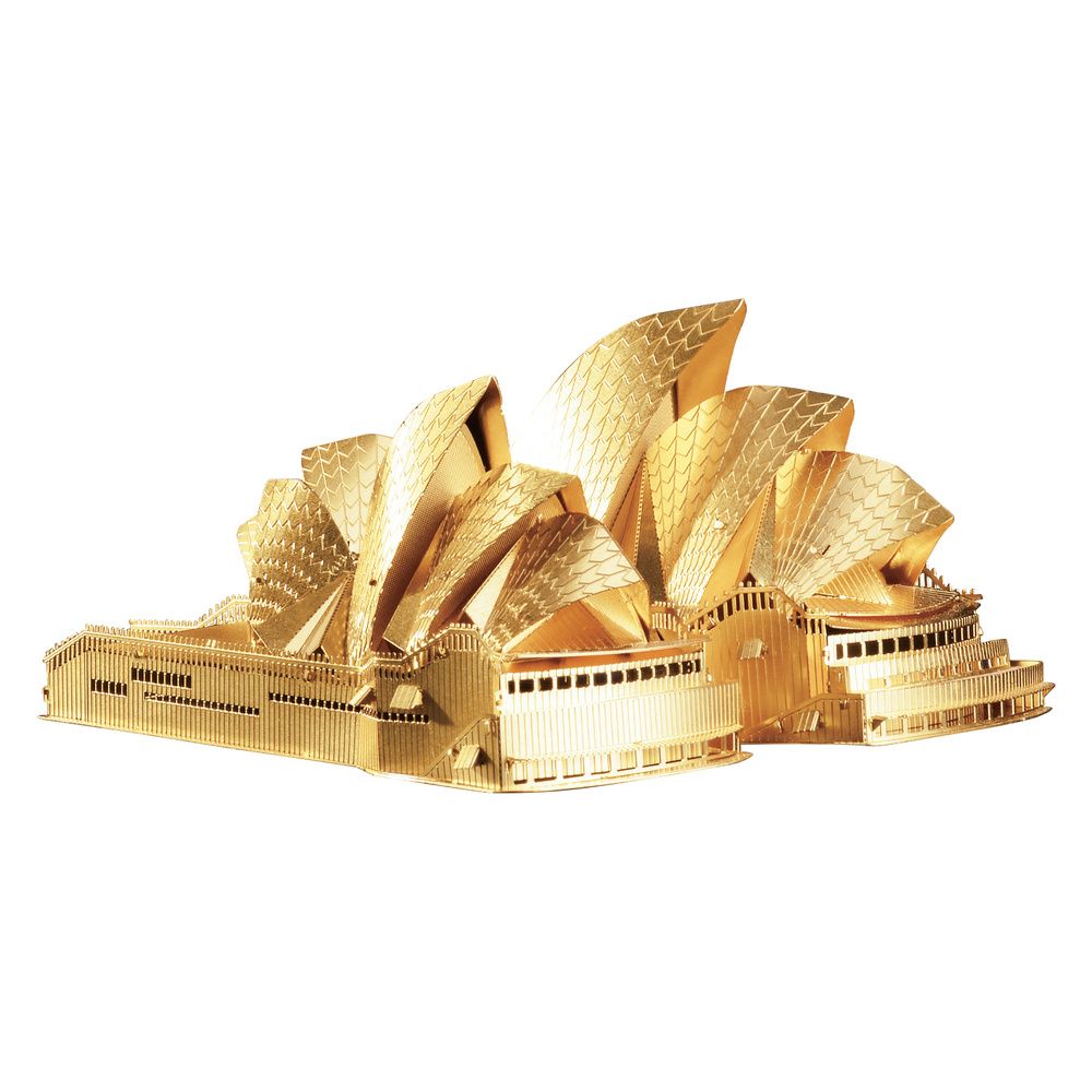 piececool puzzle metalowe model 3d - sydney opera house