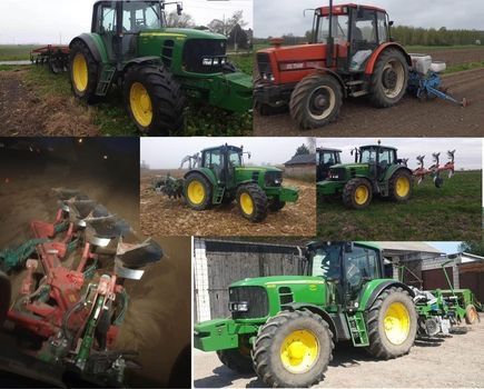 Orka, talerzowanie, Głeboszowanie, Uprawa, siew kukurydzy, transport