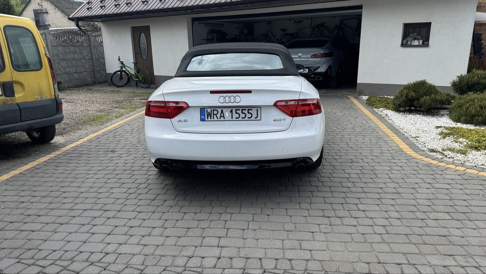 Sprzedam Audi A5 cabrio 2.0TFSI