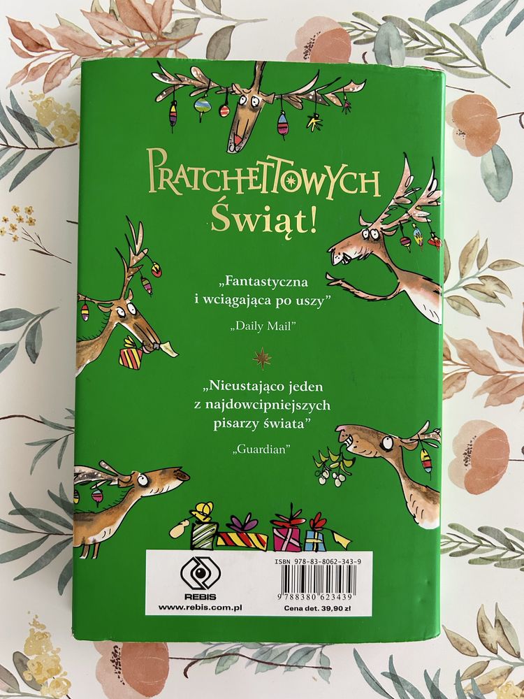 Sztuczna broda Świętego Mikołaja Terry Pratchett Unikat
