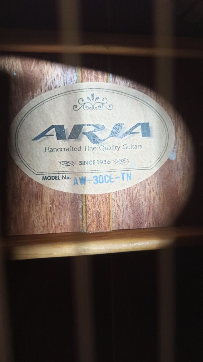 Гитара Aria AW-30 CE.