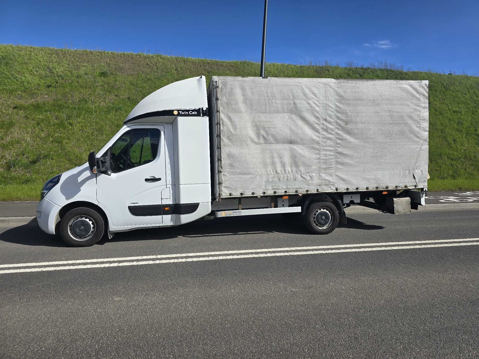 Opel MOVANO plandeka winda 8 palet webasto klima tempomat pneumatyka