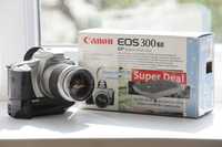 Canon EOS 300 kit 28-90 mm f/4-5,6 + Оригінальний бустер