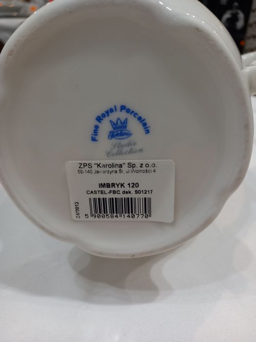 Imbryk 120 Castel-FBC dek. S01217 Porcelana Karolina