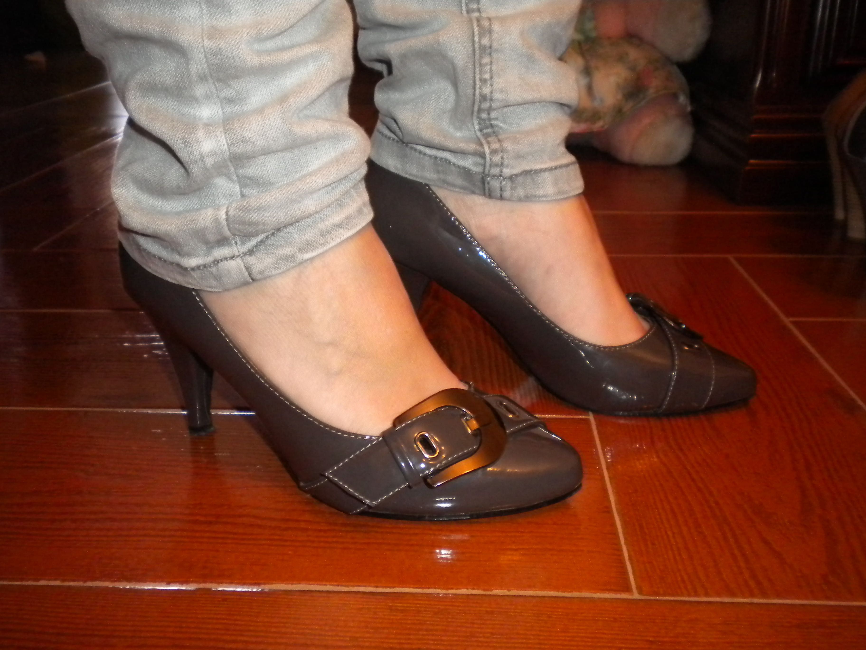 Sapatos Cinza Nº 38