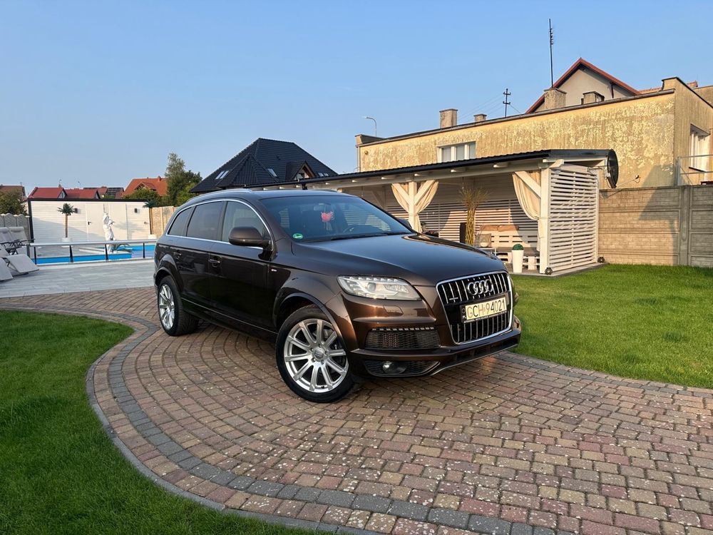 Audi Q7 3.0TDI full S-line lift 100% org km idealny stan 1 właściciel