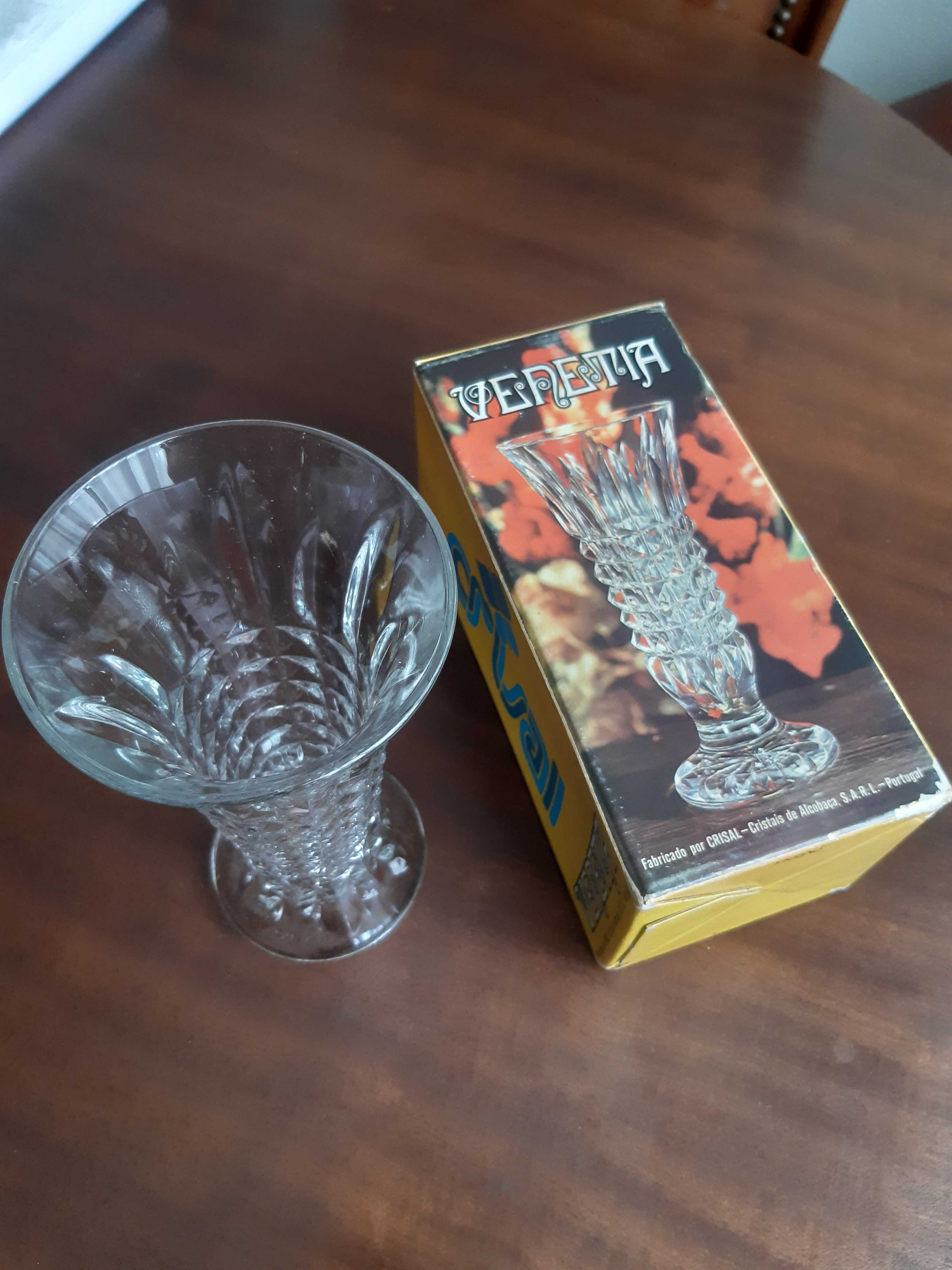 Vaso Crisal em caixa (Portugal) Vintage