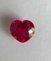 8.3 CT Rubin -  serce  -  do pierścionka , zawieszki