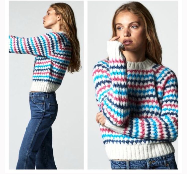 Яскравий светр Zara