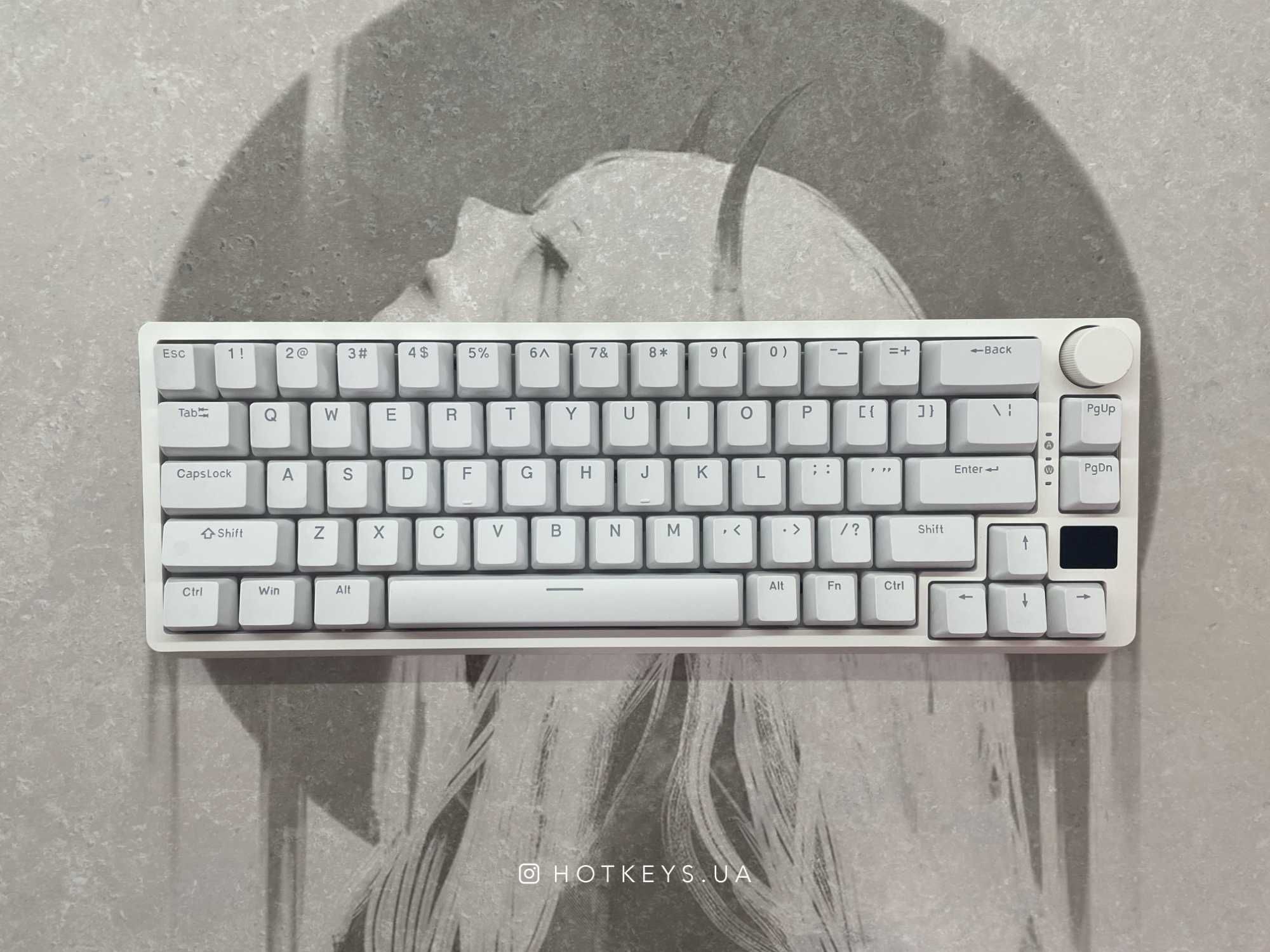 Механічна клавіатура MK67 Pro (безпровідна, хотсвап, RGB)