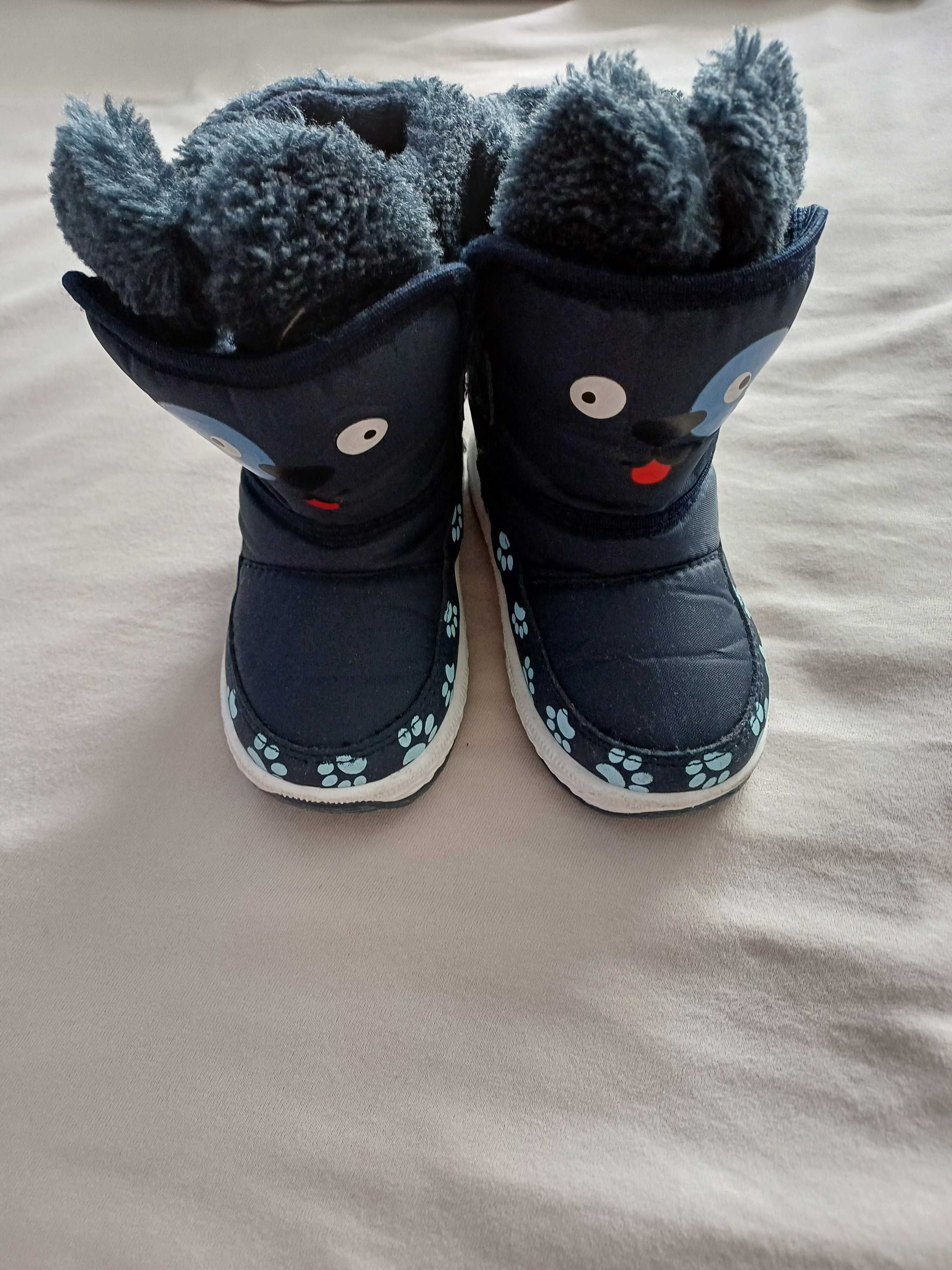 Buty zimowe chłopięce 23