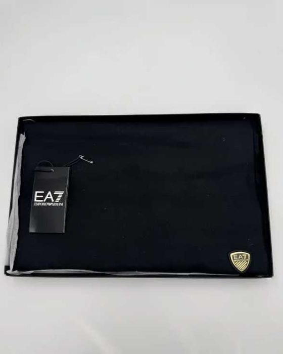 Шарф Армани Чорний в коробці Шарф мужской Armani