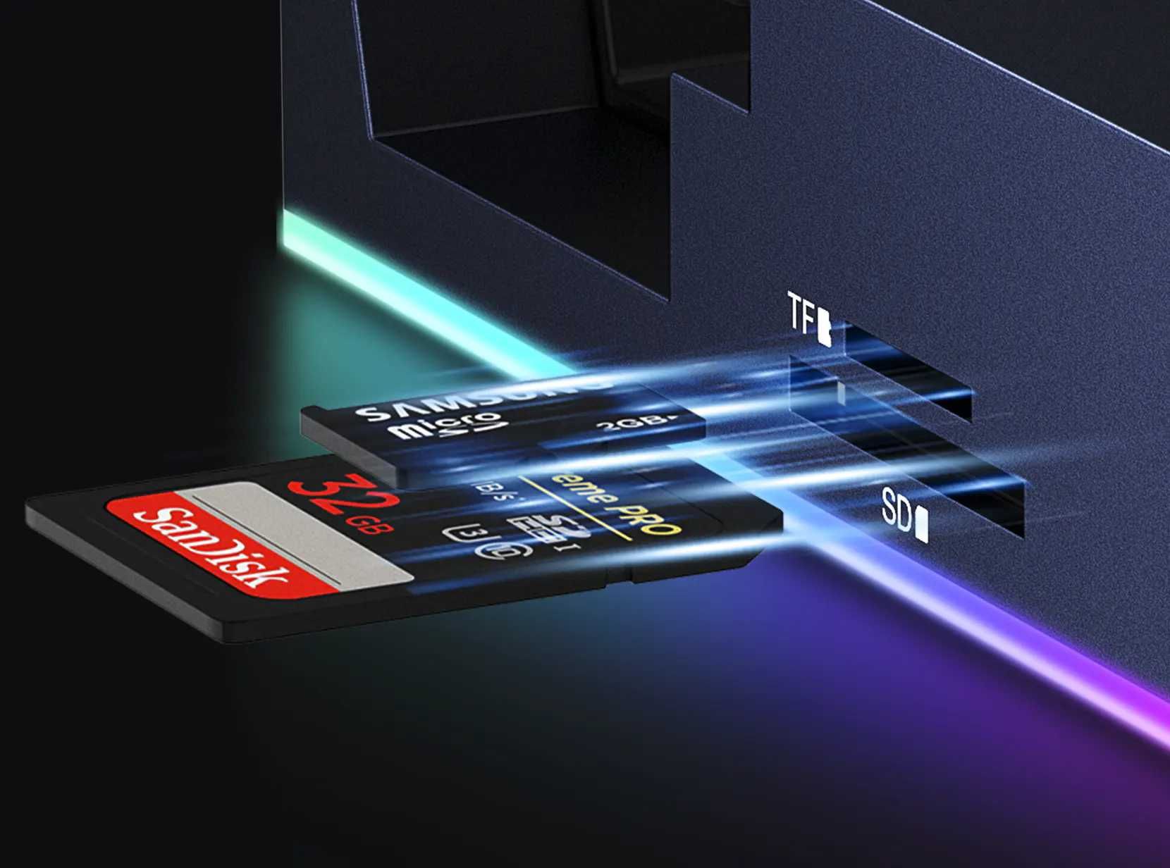 iVANKY 1 stacja dokująca do gier z oświetleniem RGB 4K 120Hz USB 3.2