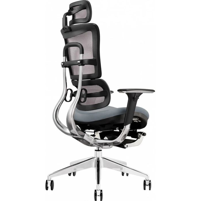 Крісло GT RACER X-801L Bright Grey на гарантії від фокстрот 10 місяців