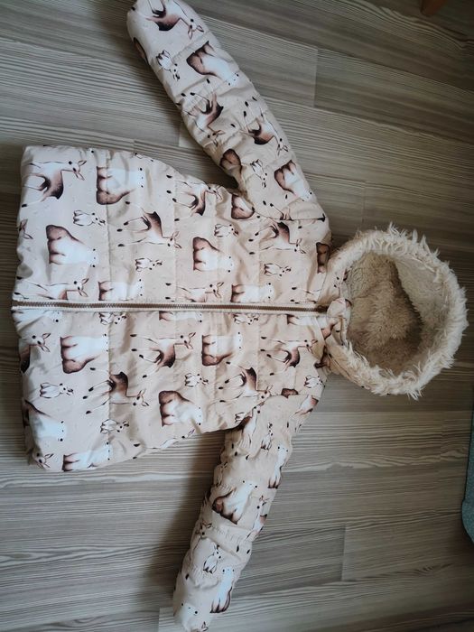 Kurtka zimowa dziecienka rozm 122/128