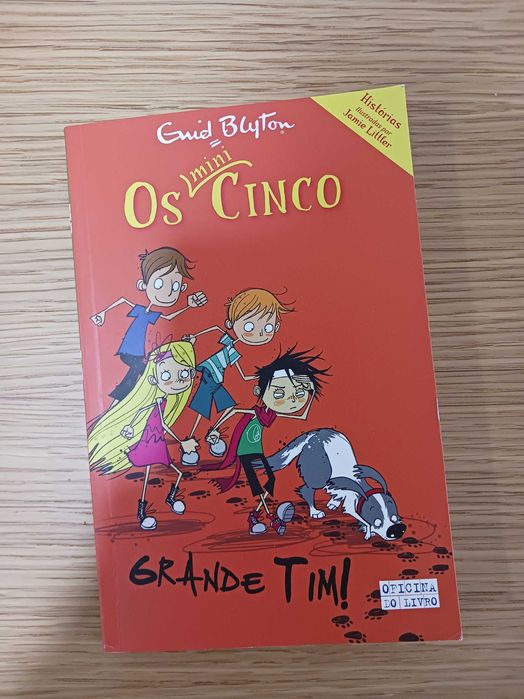 Livro Os mini Cinco - Grande TIM