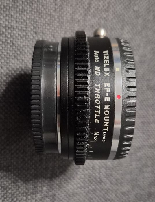 Vizelex EF-F Mount (APS-C) Auto ND Throttle adapter  Canon Sony