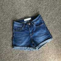 Короткі джинсові шорти amisu з високою посадкою, 32 розмір