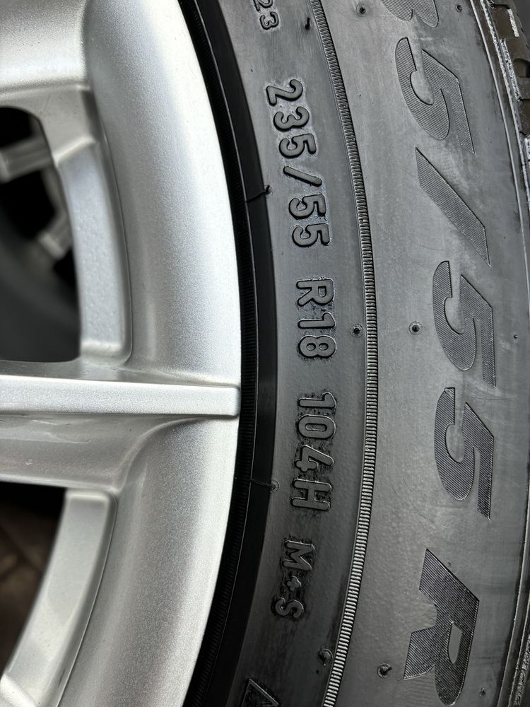 Kola zimowe 18” VW tiguan 2021 rok z czujnikami ciśnienia