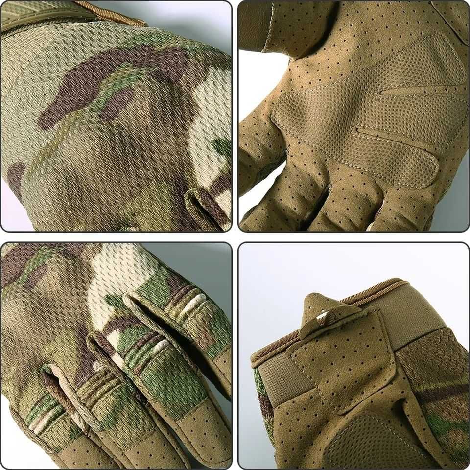 ТОП-качество! Тактические перчатки, цвет мультикам, размер S, M, L, XL