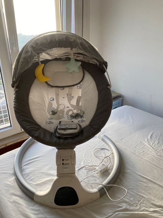 Baloiço para bebe - embalar automatico