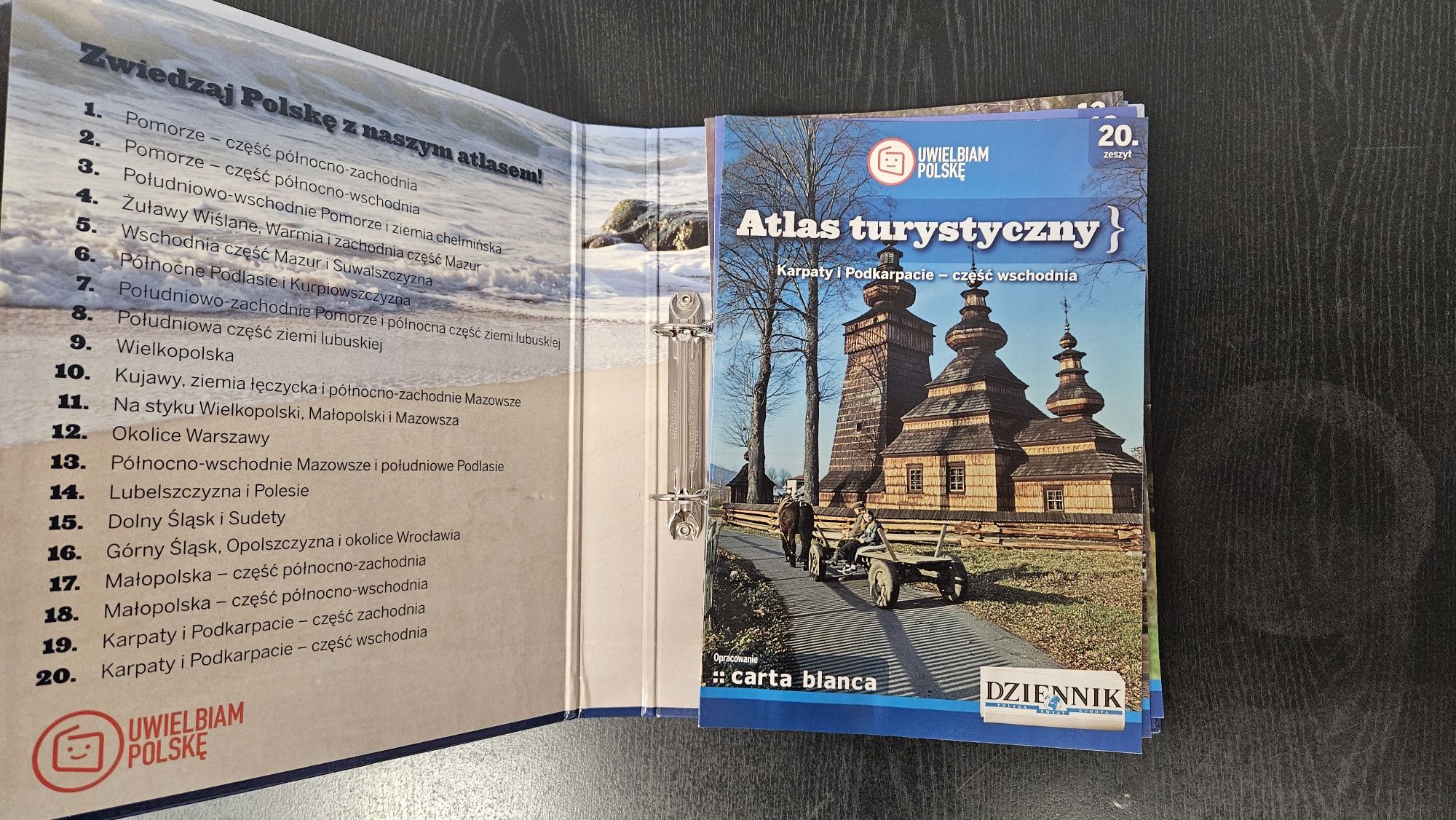 Atlas turystyczny - Uwielbiam Polskę