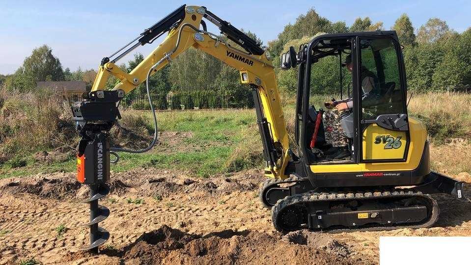 Usługi minikoparką 2,7t