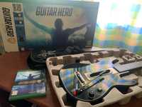 Guitar Hero com jogo guitarra + outra guitarra