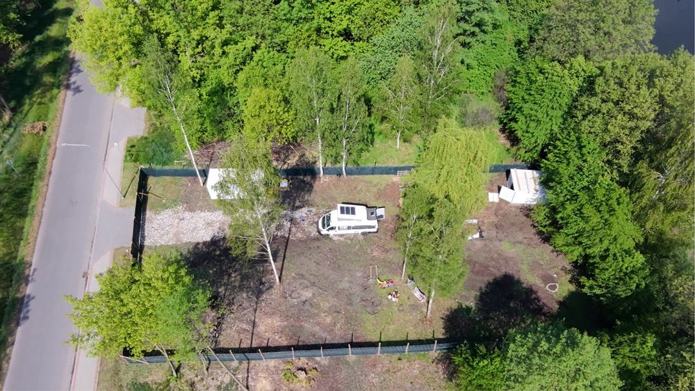Działka budowlana 1000m2 z mediami i projektem domu!